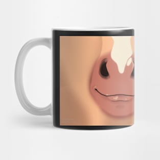 Strawberry Stripe Horse Face Mug